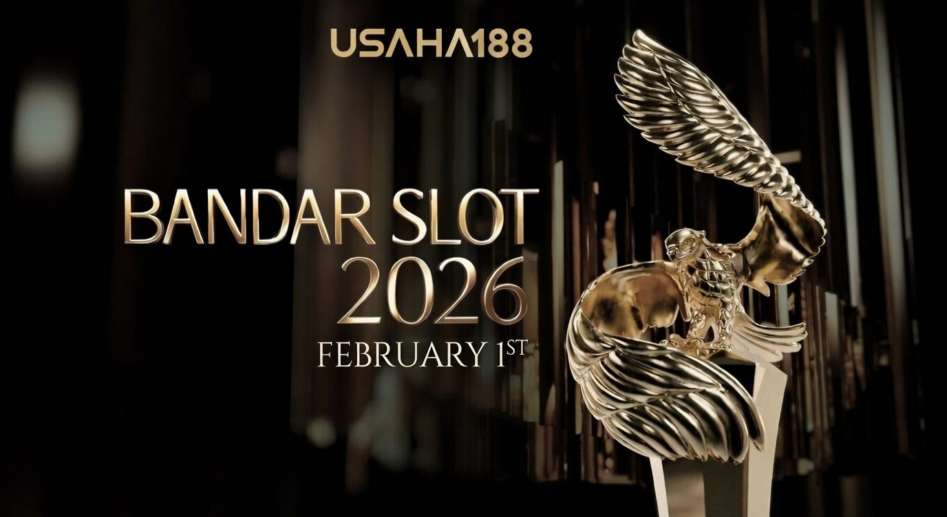 USAHA188 Wins Bandar Slot Terbaik di Indonesia 2026 Award Trophy